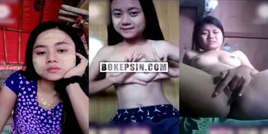 SMP Bocil Omek Ganas Sampe Memek Pink Mulus Muncrat Kenceng