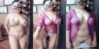 Tante DewiA Susu Gede Mango Dientot Sampe Muncrat